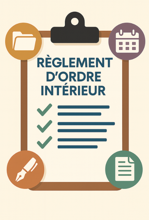 règlement d’ordre intérieur, règles d’évaluation